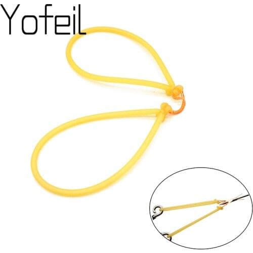 Brand New outdoor harpoons use 1745 rubber band Strong horse line pocket traditional shooting Hunting fishing rubber elastic