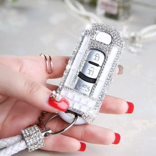 Car Key Cover Case Crystal Diamond Protection for Mazda 2 mazda 3 mazda 5 mazda 6 Atenza Axela MX5 CX-3 CX-4 CX-5 CX-7 CX-9