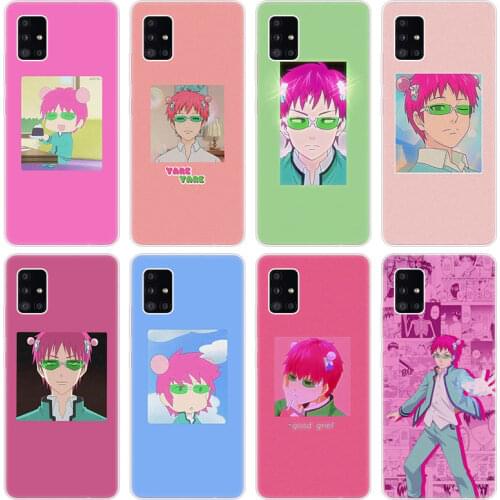 The Disastrous Life of Saiki K Soft Case for Samsung Galaxy A40 A41 A42 A50 S A51 A52 A70 E A71 A72 A80 A82 A90 Quantum 2 Cover