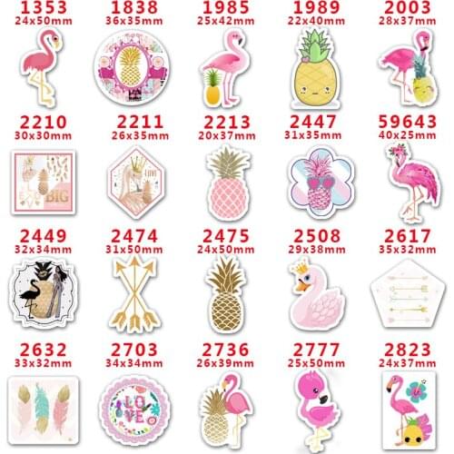 DIY Decoration Crafts Accessories 30Pcs Per Cartoon Character Planar Resin PR1353