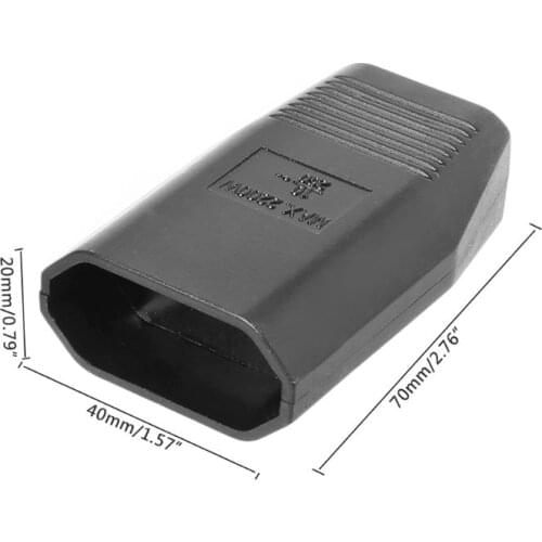 European Standard Female Hole Socket Two-pole Power Extension Cord Plug Outlet WXTC