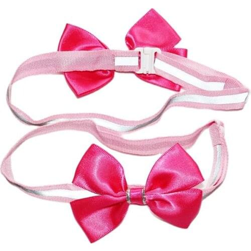 Handmade Ribbon Dog Festival Bow Ties For Pet Accessories 1PCS