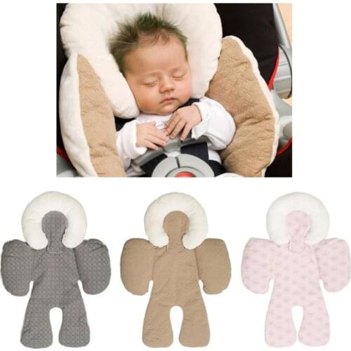 JJOVCE Baby Stroller Seat Cushion Baby Safety Car Seat Body Support Head Protection Buggy Stroller Accessories for Autumn Winter