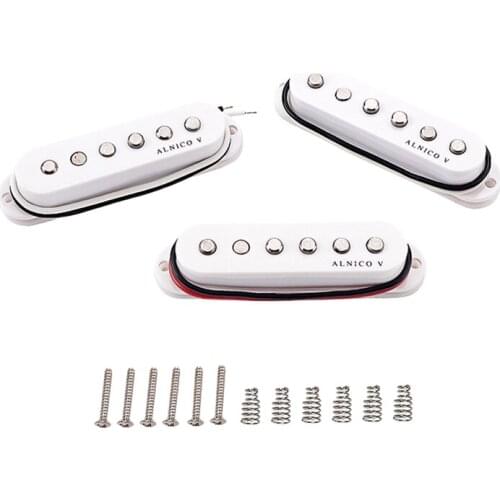 Hot AD-Alnicov 3Pcs Single Coil Guitar Pickups Humbucker for Guitar Bass Musical Instrument