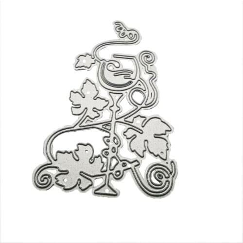 Leaf Metal Cutting Dies Stencil DIY Scrapbooking Album Paper Card Template Mold Embossing Decoration