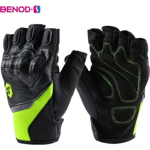 Motorcycle Gloves Men Summer Half Finger Motorcross Gloves Racing Riding Guantes Breathable Motocicleta Moto Gloves