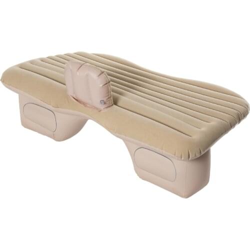 Air Inflatable Mattress for Adults Child Baby Car Travel Universal Auto Back Seat Sofa Pillow Outdoor Camping Mat with Air Pump