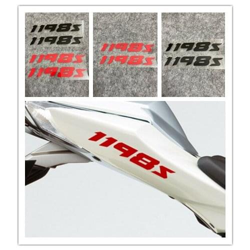 Motorcycle Superbike Sticker Decal Pack Waterproof Body Shell Tank Pad Fairing Reflective Decals Stickers for DUCATI 1198S 1198