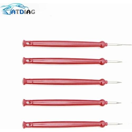 New Hot 5pcs Car Plug Terminal Removal Tool Pin Needle Retractor Pick Puller Repair Electrical Remove Wire Puller Hand Tools Kit