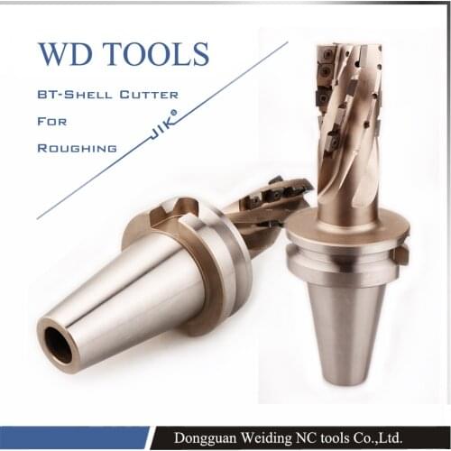 Factory wholesale corn milling cutter head bt40-50-56 handle whole can insert the blade numerical control milling cutter