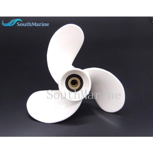 Outboard 7 1/4x6-BS F2.6-03010000 Boat Motor Propeller for Parsun HDX Makara Outboard F2.6 2.6HP