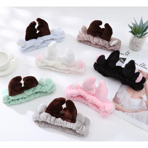 WYNLZQ Headband Headwear Cute Headband Hair Accessories for Birthday Party Christmas Celebration Face Velvet Bath Kids Adults