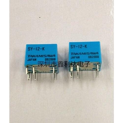 50pcs In-Line Relay SY-12-K SY-12W-K 6-Pin Spot