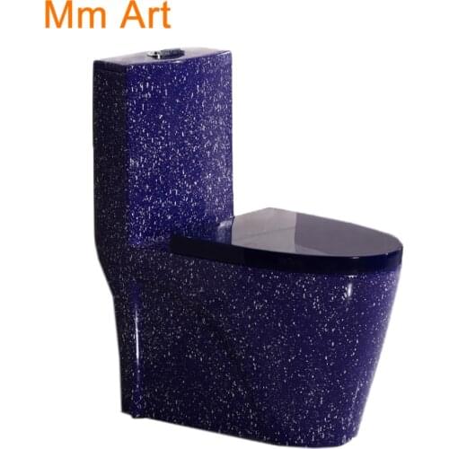 Sanitary wares colorful bathroom toilet floor mounted ceramic modern color one piece wc