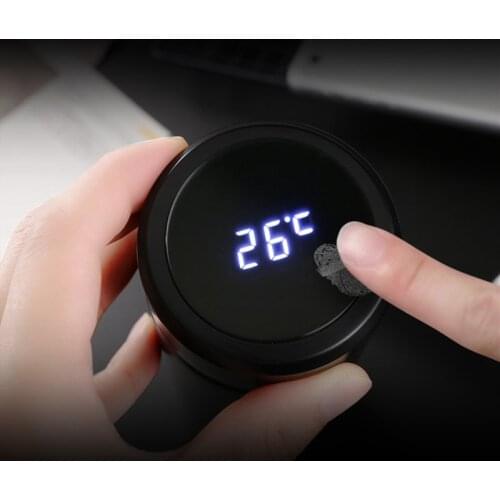 Touch Flasks Cup Smart Thermos Tea Bottle Steel Mug Display Thermal Travel Screen LCD Waterproof Water Coffee Stainless Fashion