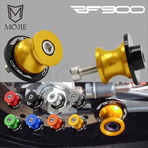 Swingarm Sliders Spools Rear Swing Arm Stand Screws Slider 8mm Motorcycle For SUZUKI RF900/R RF900R RF 900 R 1994-1997 1995 1996