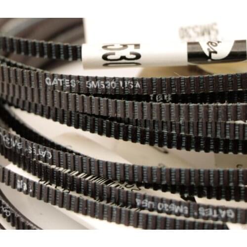 1PCS/lot 5M530 drive belts Gates Polyflex to be use on Emco 8 Lathe drive Free shipping