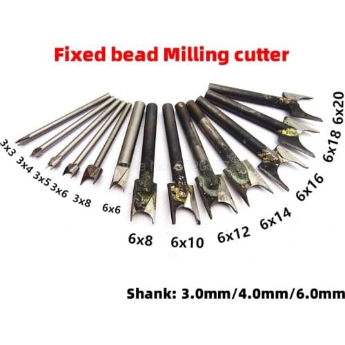 1Pcs Welding Knife Fixed Bead Cutter Wood Carving Milling Cutters Root Heads Optic Grinders Grinding Tools Beads Fixing