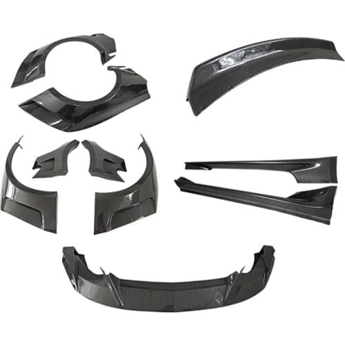 2021 Suitable For Old 15-17 Ford Refit Clinched Wide Body Wheel Eyebrow Mustang Large Wrap Around Tail