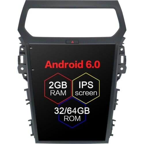 Tesla style Android 7 Vertical screen car Navigator Gps for Ford Explorer 2011-2019 Car DVD player Auto stereo multimedia player