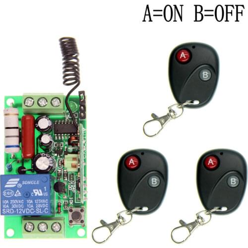 AC110V 220v wireless remote control switch AC receiver controller relay module control LED lamp solenoid valve switch