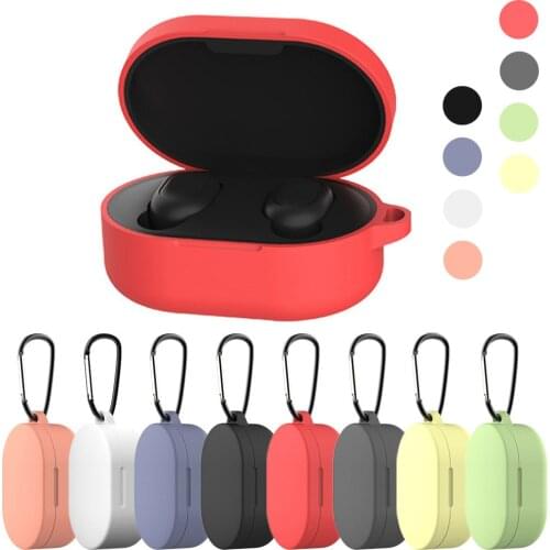 Earphone Case For Xiaomi Redmi AirDots 3 Earbuds Silicone Protective Case Cover Pouch Shell For Airdots3 TWS Bluetooth Headphone