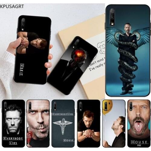 Dr House Gregory Hugh Laurie brain Pills Coque Shell Phone Case For Huawei Nova 6se 7 7pro 7se honor 7A 8A 7C Prime2019
