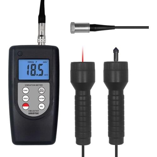Digital VM-6370T Vibration Meter Tachometer Analyzer