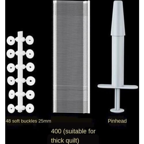 Quilt holder: soft silicone, no needle, no trace paper, non-slip buckle, safety clip, non-slip artifact, quilt cover