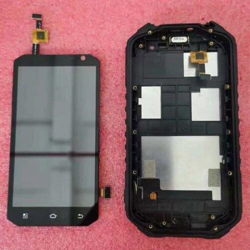 For Sigma mobile X-treme PQ33 LCD Screen Display with touch screen Digitizer Assembly With Frame or Without Frame Replacement