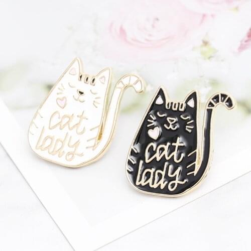 Lapel Pins Cat Dog Brooches Badges Backpack Accessories Enamel Pins Cute Jewelry Gift For Friends Brooch Enamel Pin Broche
