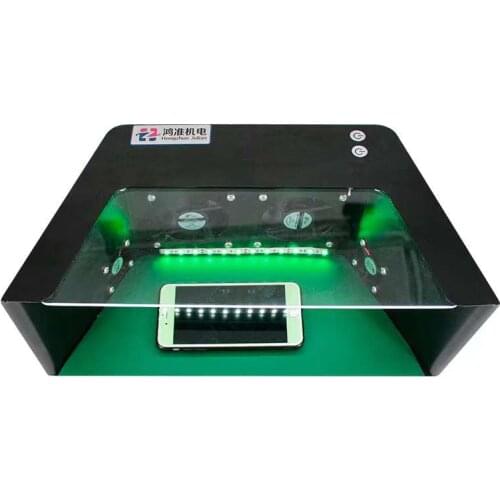 Hongzhun CA-710 Multifunctional Dust Free Room With UV Lamp Anti-Static Mat For Phone LCD Repair Dust Checking Cleaning Machine