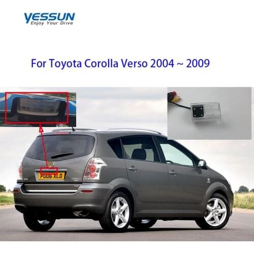 Dynamic or fixed line Rear View camera For Toyota Corolla Verso 2004 2005 2006 2007 2008 2009 Backup Camera/license plate camera