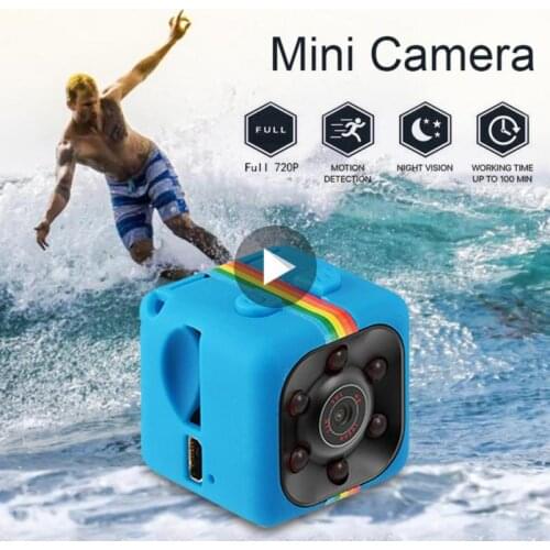 SQ11 Mini IP Camera Sport DV Sensor Night Vision Camcorder HD 720P Small Cam Micro Cam Video Motion Recorder Smart Camera