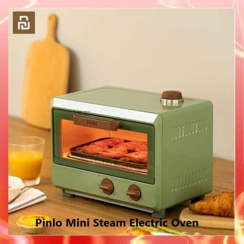Xiaomi Pinlo Mini Steam Electric Oven 10L 800W Poleless timing and fixed temperature control For Kitchen Appliances