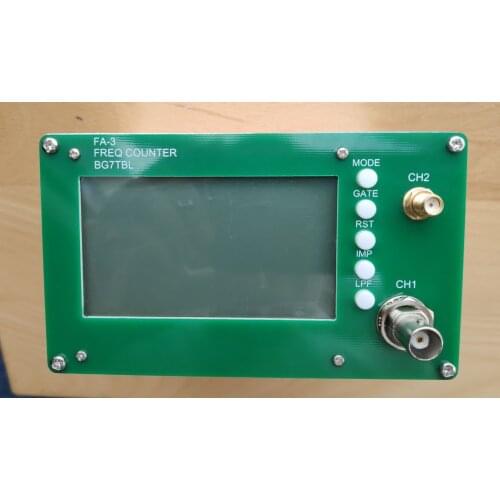 By BGTBL FA-3 FA3 Frequency Counter Frequency Meter 1Hz-6G 11Bit/Sec FA-3 FREQ COUNTER