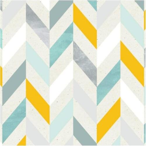 Peel and Stick Wallpaper Self-Adhesive Multicolor Herringbone Wall Mural Prepasted Contact PaperFor Living Room Home Decortion