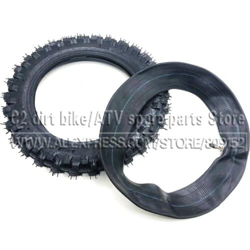 2.50-10 Front Or Rear Wheel Tire Out Tyre with Inner Tube 10inch tires 10" For Motorcycle Motocross Dirt Pit Bike