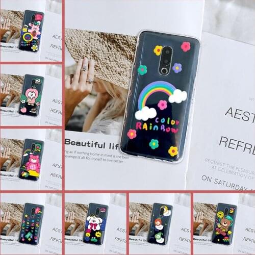 Silicone Phone Case For Meizu 16th 16x 15 Lite 16 Plus Cartoon Dog Cute Rabbit Soft Back Cover For Meizu U10 U20 Pro 6 7 Plus