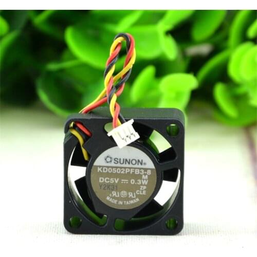 SUNON 2510 25 * 25 * 10mm 25mm Mini fan DC5V 0.3W KD0502PFB3-8 RAM cooling fan 3