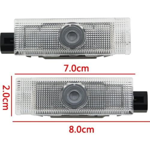 LED Car Door Welcome Light Logo Projector For Alfa Romeo Giulia Giulietta Mito Stelvio Brera 147 156 159 GT Decoration Lamp