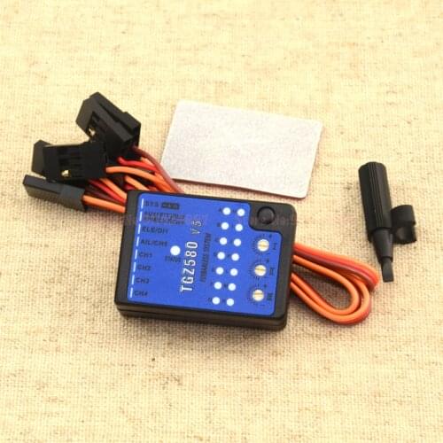 TGZ580 PLUS 3 Axis Gyro FBL Flight System Altitude Control Smart For T-Rex 250-800 RC Helicopter MICROBEAST V5 PLUS Pro Edition