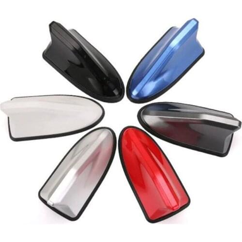 Universal For Most Of Cars Shark Fin Antenna Vehicle Audio Antennas Covers Shark Fin Radio Aerails aleta de tiburon antena Model