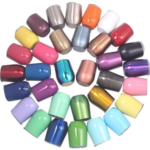 Stainless Steel Wine Vacuum Mug Eggshell Mug Beer Vacuum U-shaped Egg-shaped 12oz Stainless Steel Mug