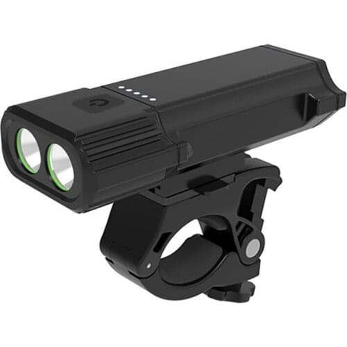 Bike Light Super Bright 2400 Lumen USB Rechargeable Mountain Bike Lights Night Riding Bike Light for Road and Mountain