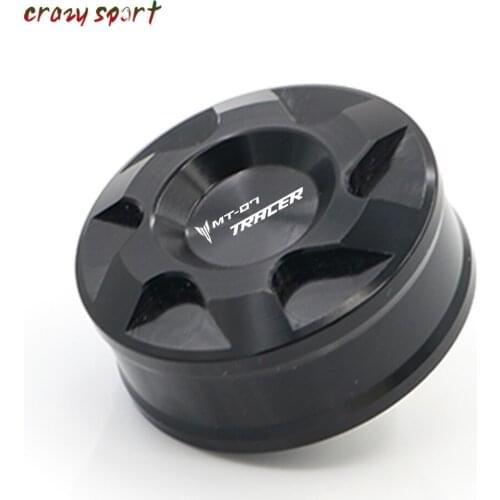 Rear Brake Fluid Reservoir Cover Cap For YAMAHA MT07 Tracer 2016 2017 MT-07 MT 07 2018 Motorcycle Accessories With Logo