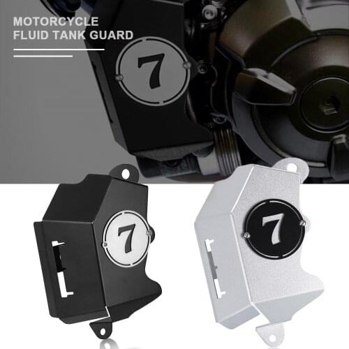 FLUID TANK GUARD COVER Motorcycle CNC BILLET COOLANT RESERVOIR COVER For YAMAHA MT-07 Moto Cage Tracer TRACER 700GT