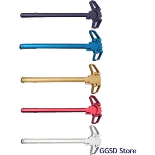 1pc Aluminum Butterfly Pulping Machine Charging Handle AR Metal Butterfly Charging Handle Auto Car Accessories Tool Parts