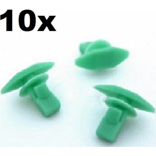 10x FOR Plastic Weatherstrip, Boot & Door Seal Clips for Honda- #91568-SR2-003