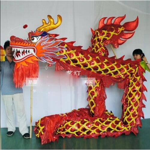 1800cm long Chinese Folk Dance dragon dance Standard size 90*50*120cm 4 colour